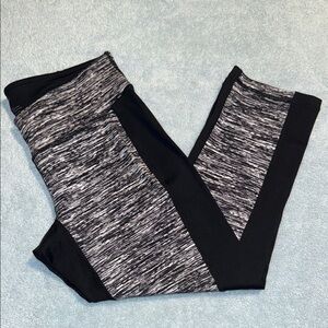CAbi Black and Gray Leggings